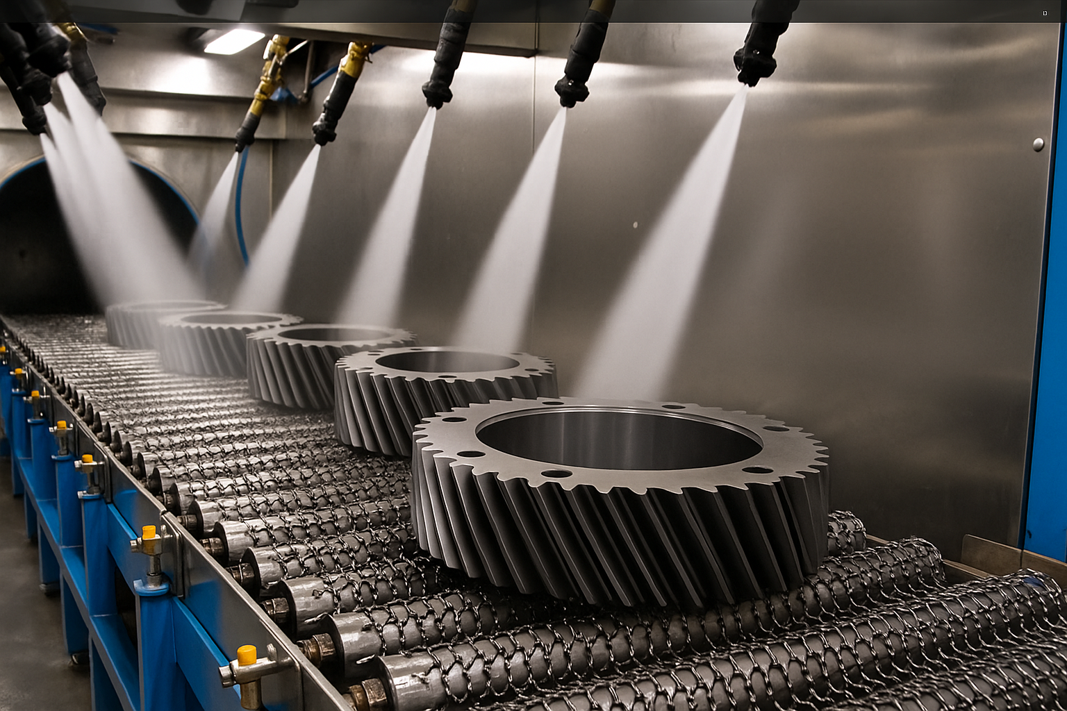 터널식 탈지머신